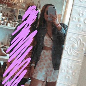 PRINCESS POLLY floral print romper!